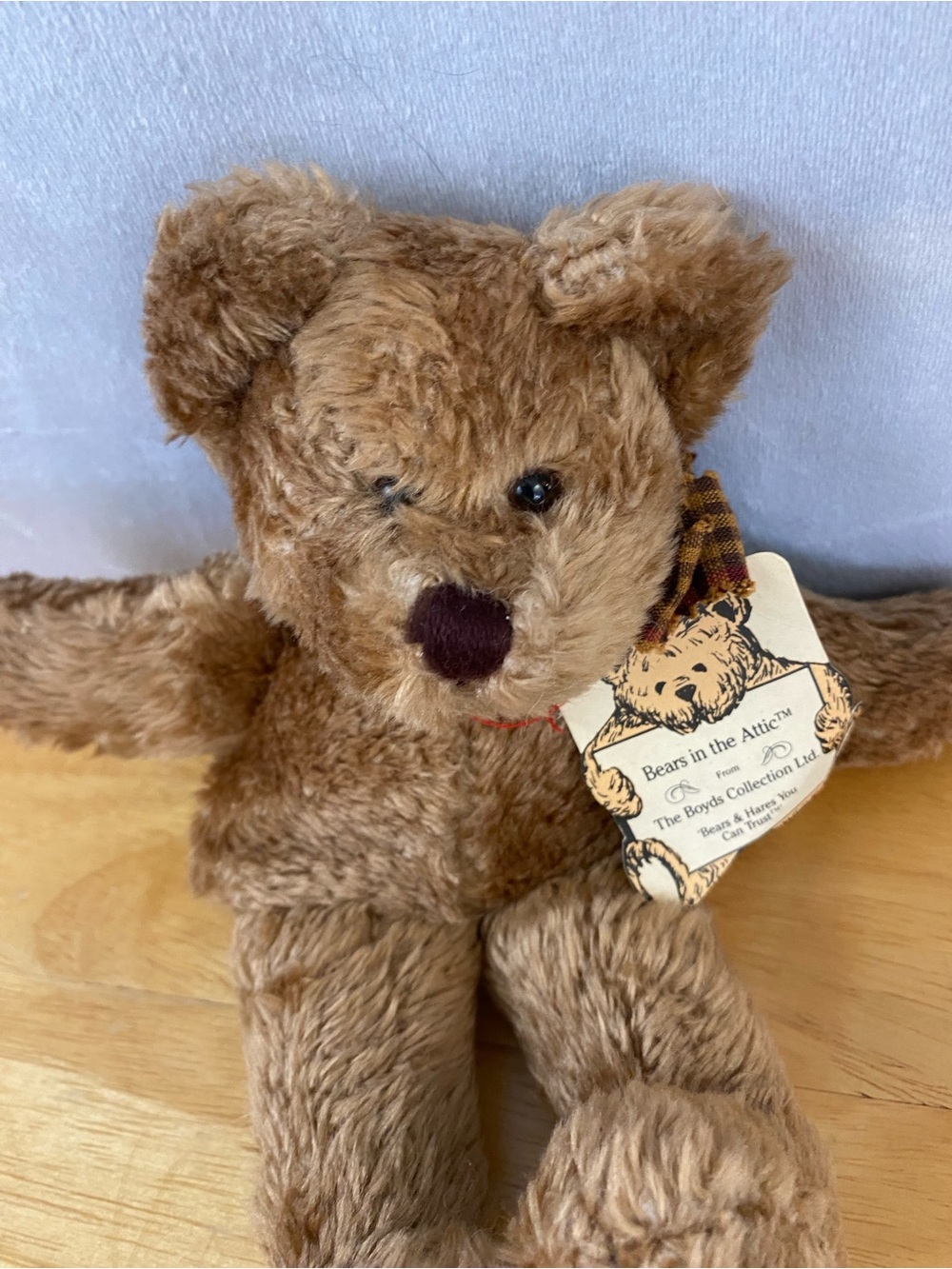 Boyds Bears Brown Plush Teddy